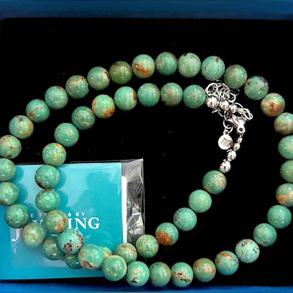JayKing green beaded necklace